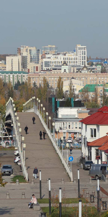 Вид на здание правительства Белгородской области 