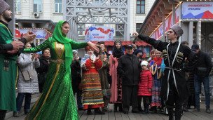 Участники фестиваля "День народного единства"