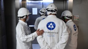 в помещениях четвертого энергоблока Белоярской атомной электростанции