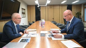 Встреча вице-премьера РФ Чернышенко и главы Кировской области Соколова