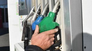 Автозаправочная станция крупный план