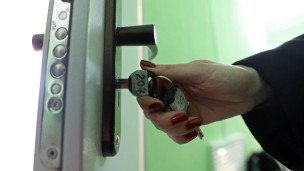Ключи в замке в новостройке