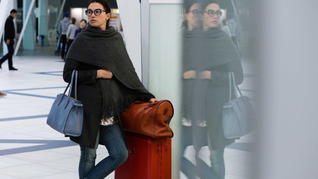 Пассажир с багажом 