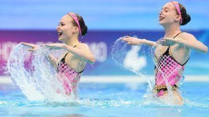 Валентина Герасимова, Кира Черезова во время соревнований