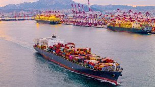 Морской терминал в Китае