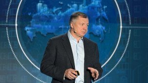 Заместитель председателя правительства РФ Марат Хуснуллин во время выступления.