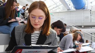 Участница ежегодной образовательной акции "Тотальный диктант"