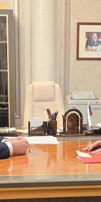 Секретарь Государственного Совета РФ Алексей Дюмин и губернатор Вологодской области Георгий Филимонов