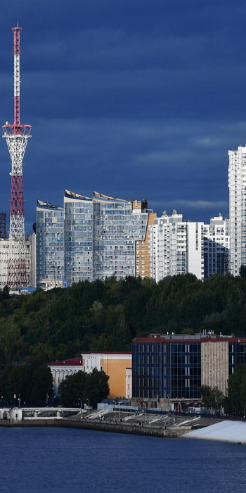 Набережная реки Камы