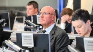 Вице-премьер РФ Дмитрий Чернышенко во время заседания комиссии по научно- технологическому развитию РФ