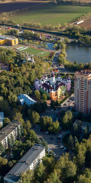 вид на город