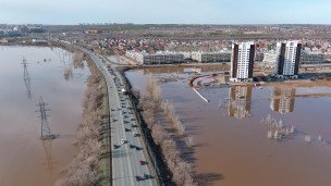 Половодье в Оренбургской области