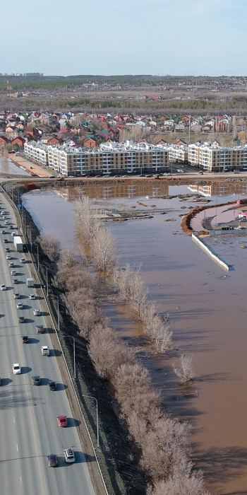 Половодье в Оренбургской области