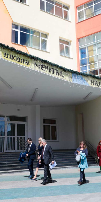 Здание новой школы