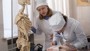 Студенты во время занятий