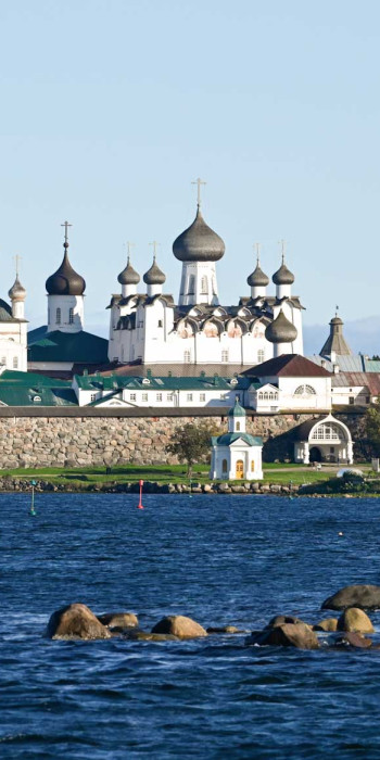 Соловецкий монастырь, вид со стороны Белого моря