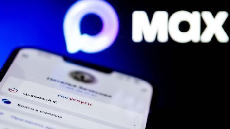Экран телефона мессенджер MAX