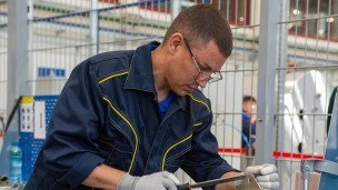 Участник первого чемпионата по профессиональному мастерству