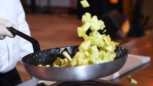 Готовка на сковороде 