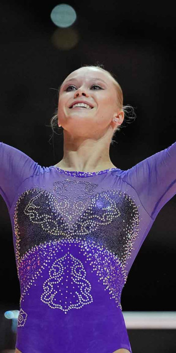 Олимпийская чемпионка россиянка Ангелина Мельникова