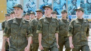 Торжественная отправка призывников 