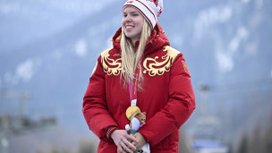 Варвара Ворончихина на церемонии награждения