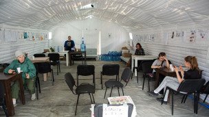 Мобильные пункты обогрева на трассе