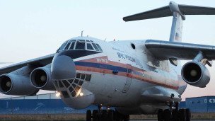 Самолет Ил-76 МЧС России