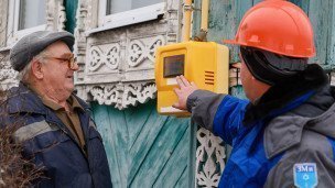 Запуск межпоселкового газопровода 