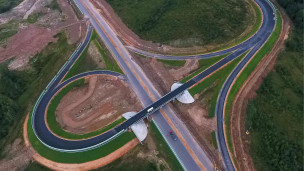 Строительство скоростной автомагистрали М11