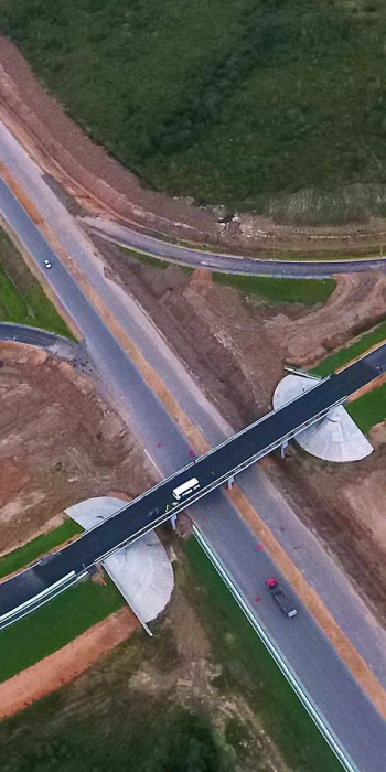 Строительство скоростной автомагистрали М11