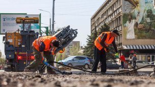 Замена дорожного покрытия