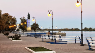 Набережная реки Днепр в Херсоне