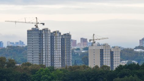 Вид на одну из улиц города