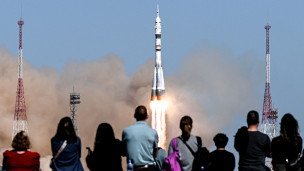 Запуск ракеты-носителя 
