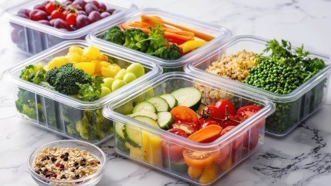 продукты питания в контейнерах