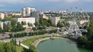 Вид на город Киров