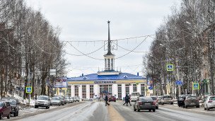  Сыктывкар, дорога к железнодорожному вокзалу