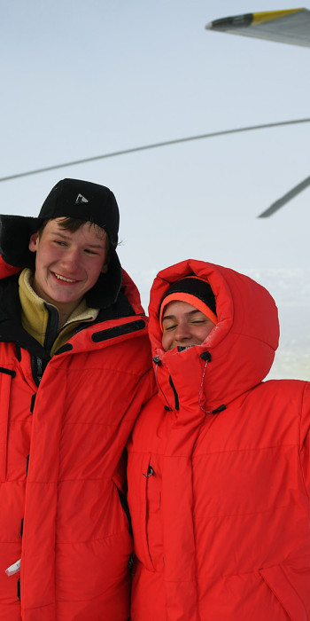 Участники  арктической экспедиции