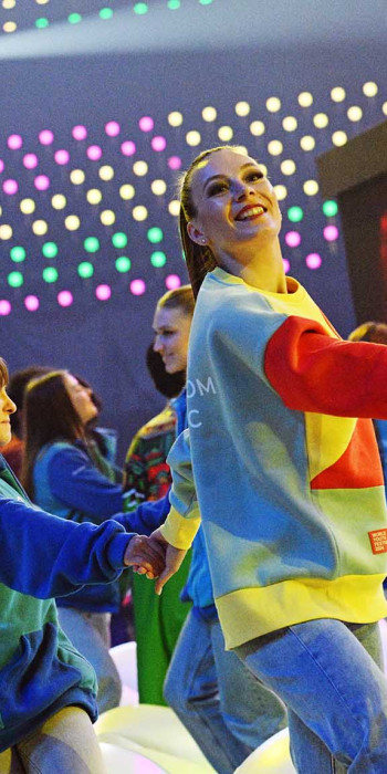 Участники Фестиваля молодежи