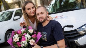 Передача новых автомобилей участникам СВО