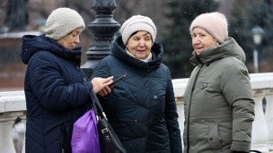 Горожане на Манежной площади