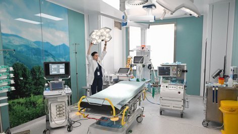 Палата реанимации в Детском клиническом центре