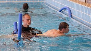 Реабилитация пациентов в бассейне