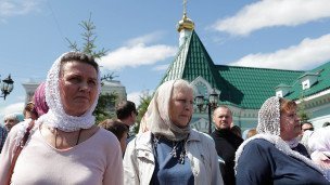 Верующие у Русской православной церкви