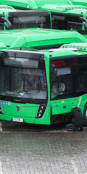 Новые автобусы 