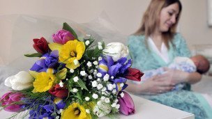 Поздравление молодых мам 