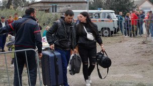 Эвакуация жителей Белгородской области