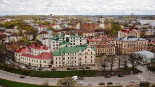 Вид на Выборг