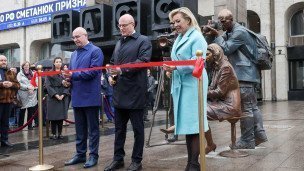 Заместитель председателя Правительства Дмитрий Чернышенко принял участие в церемонии открытия скульптурной композиции